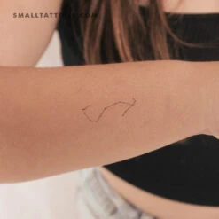 Small Scorpius Constellation Temporary Tattoo (Set Of 3) -Da Vinci Shop 1722944877886