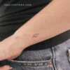 Double Heart And Arrow Temporary Tattoo (Set Of 3) -Da Vinci Shop 1722945262317