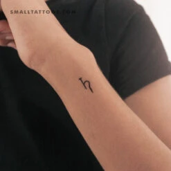 Saturn Planetary Symbol Temporary Tattoo (Set Of 3) -Da Vinci Shop 1723543815158