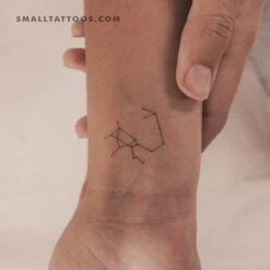 Small Sagittarius Constellation Temporary Tattoo (Set Of 3)