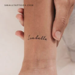 Isabella Temporary Tattoo (Set Of 3)