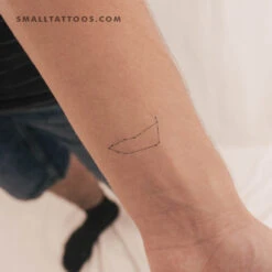 Small Capricornus Constellation Temporary Tattoo (Set Of 3) -Da Vinci Shop 1724153080959