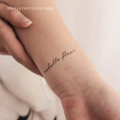 Rebelle Fleur Temporary Tattoo (Set Of 3)