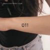 011 Temporary Tattoo (Set Of 3) -Da Vinci Shop 1724665584216