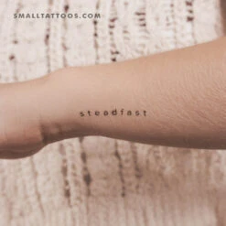 Steadfast Temporary Tattoo (Set Of 3) -Da Vinci Shop 1729528713366