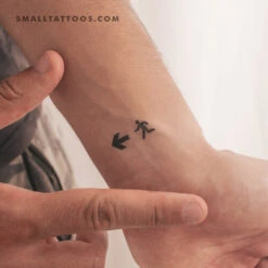 Emergency Exit Temporary Tattoo (Set Of 3)