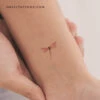Red Watercolor Dragonfly Temporary Tattoo (Set Of 3) -Da Vinci Shop 1730811982990
