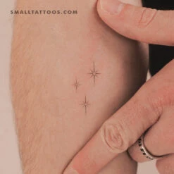 Stardust/Sparkle Temporary Tattoo (Set Of 3)