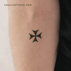 Bolnisi Cross Temporary Tattoo (Set Of 3)