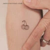Disco Cherries Temporary Tattoo (Set Of 3) -Da Vinci Shop 1731854915171