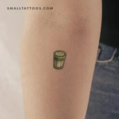 Little Matcha Latte Temporary Tattoo (Set Of 3) -Da Vinci Shop 1732726819302