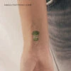 Takeaway Matcha Temporary Tattoo (Set Of 3) -Da Vinci Shop 1732726985994