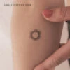 Zodiac Sun Temporary Tattoo (Set Of 3) -Da Vinci Shop 1732727049358