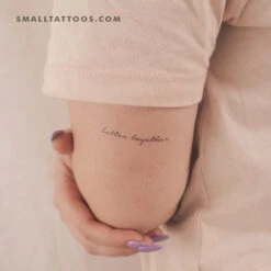 Better Together Temporary Tattoo (Set Of 3)