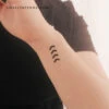 Liam Payne Four Arrows Tribute Temporary Tattoo (Set Of 3) -Da Vinci Shop 173445952949