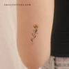 Small Yellow Rose By Lena Fedchenko Temporary Tattoo (Set Of 3) -Da Vinci Shop 1734459649765