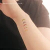 One Direction Mic Color Arrows Temporary Tattoo (Set Of 3) -Da Vinci Shop 1734459839528