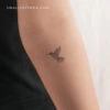 Low Poly Hummingbird Temporary Tattoo (Set Of 3) -Da Vinci Shop 173531885223