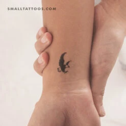 Bald Eagle Temporary Tattoo (Set Of 3)