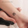 Anarchy Symbol Temporary Tattoo (Set Of 3) 2 Anarchy Symbol Temporary Tattoo (Set Of 3) -Da Vinci Shop 1736004510560
