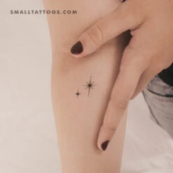 The Second Star To The Right Temporary Tattoo (Set Of 3)