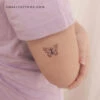 Low Poly Butterfly Temporary Tattoo (Set Of 3) -Da Vinci Shop 1736275298188