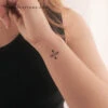 Little Mindfulness Symbol Temporary Tattoo (Set Of 3) -Da Vinci Shop 1736275522867