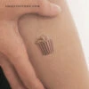 Popcorn Temporary Tattoo (Set Of 3) -Da Vinci Shop 1736881714416