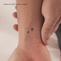 Peter Pan Stars Temporary Tattoo (Set Of 3)