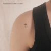 Minimalist Cross Temporary Tattoo (Set Of 3) -Da Vinci Shop 1740675399725