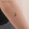 Crescent Moon Temporary Tattoo (Set Of 3) -Da Vinci Shop 1740675637860