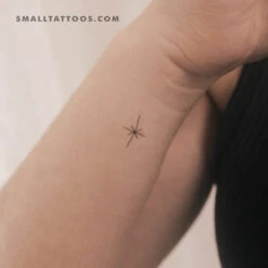 Morning Star Type I By Jakenowicz Temporary Tattoo - Set Of 3
