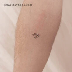 Minimalist Diamond Temporary Tattoo (Set Of 3) -Da Vinci Shop 1740676656736