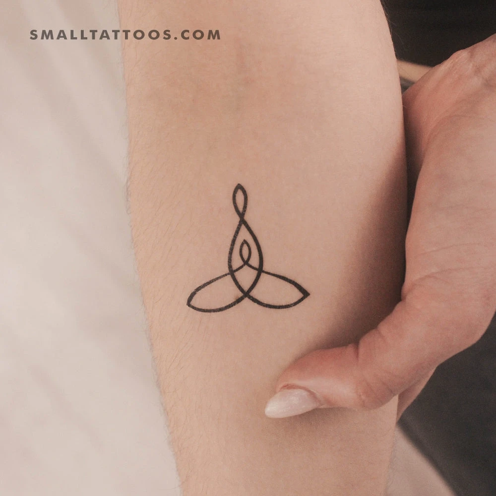 Mother And Child Symbol Temporary Tattoo (Set Of 3) 4 Mother And Child Symbol Temporary Tattoo (Set Of 3) - Image 2