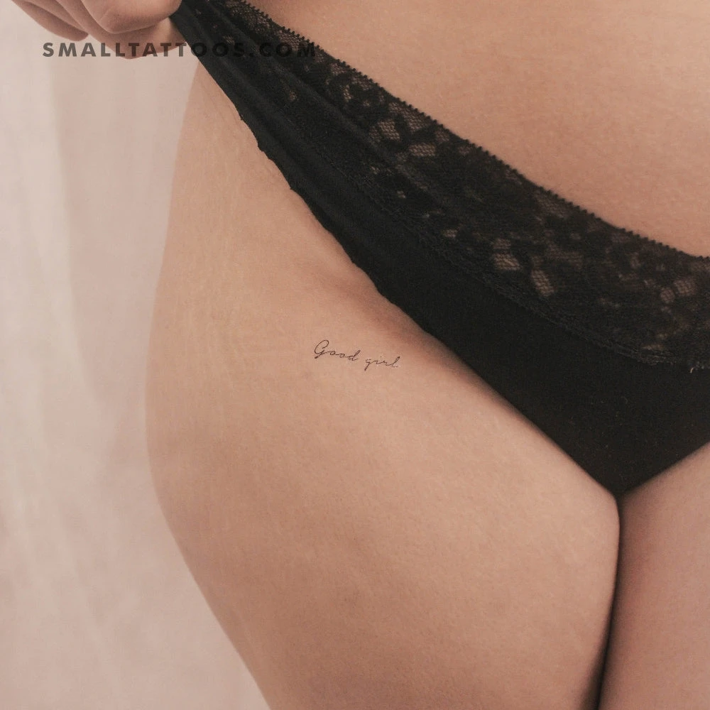 Good Girl Temporary Tattoo (Set Of 3) 3 Good Girl Temporary Tattoo (Set Of 3)