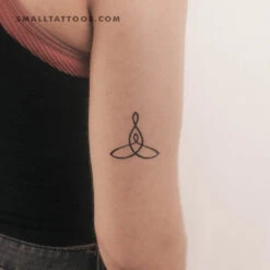 Mother And Child Symbol Temporary Tattoo (Set Of 3)
