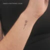 Small Fine Line Rose Outline Temporary Tattoo (Set Of 3) -Da Vinci Shop 1741106237598