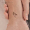 Small Flamingo Temporary Tattoo (Set Of 3) 2 Small Flamingo Temporary Tattoo (Set Of 3) -Da Vinci Shop 1741107660621