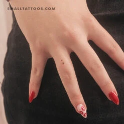 Tiny Semicolon Temporary Tattoo (Set Of 3)