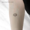 Heart And Infinity Temporary Tattoo (Set Of 3) -Da Vinci Shop 1741415475275