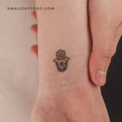 Little Hamsa Temporary Tattoo (Set Of 3)