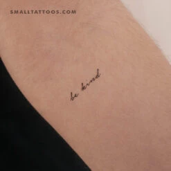 Be Kind Temporary Tattoo (Set Of 3)