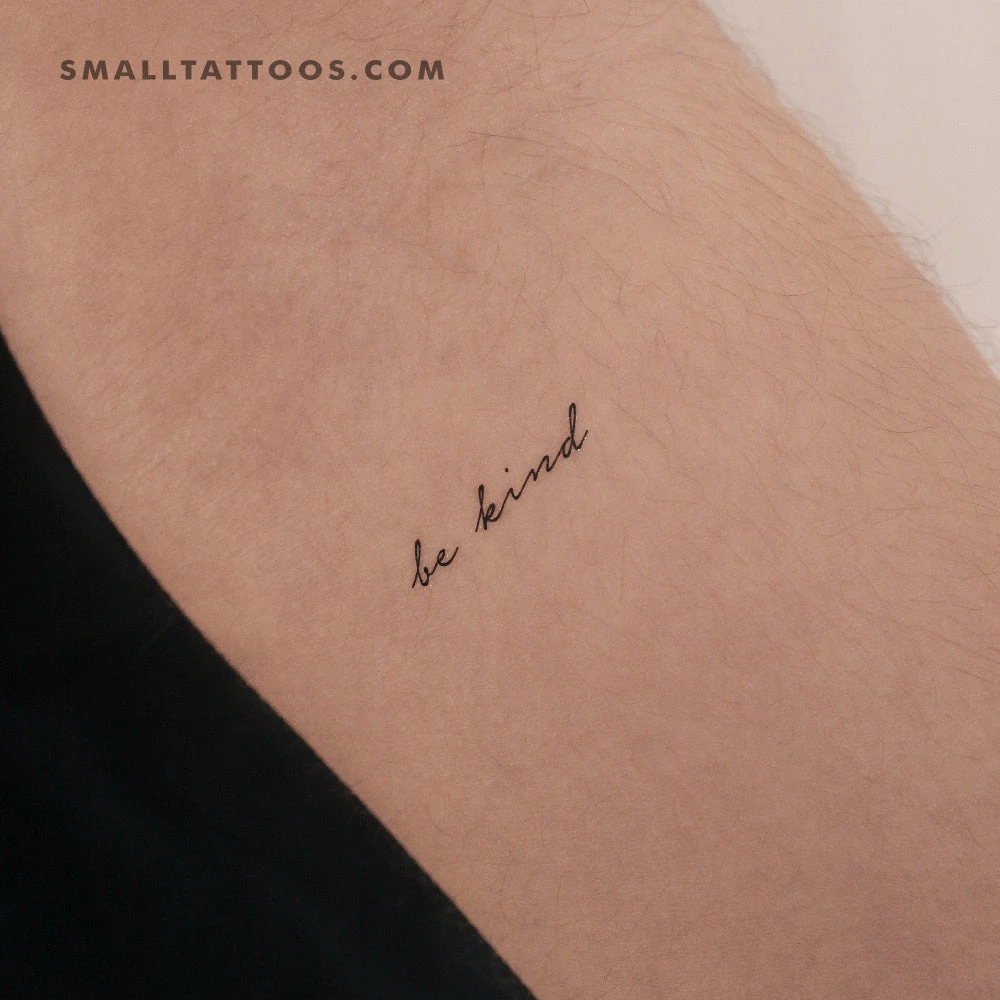 Be Kind Temporary Tattoo (Set Of 3) 3 Be Kind Temporary Tattoo (Set Of 3)