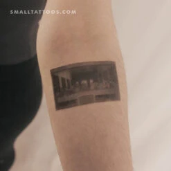 Da Vinci The Last Supper Temporary Tattoo (Set Of 3)