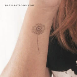 Daisy Temporary Tattoo (Set Of 3)