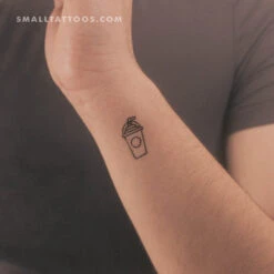 Slushy Temporary Tattoo (Set Of 3)