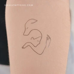 Best Friend Temporary Tattoo (Set Of 3)