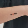 Bitcoin HODL Temporary Tattoo (Set Of 3) -Da Vinci Shop 1746012601563