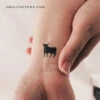 Osborne Bull Temporary Tattoo (Set Of 3) -Da Vinci Shop 1747826715414