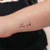 I'm Ok Temporary Tattoo (Set Of 3) -Da Vinci Shop 1747827234763
